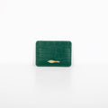 Green Croc Cardholder