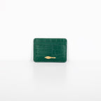 Green Croc Cardholder