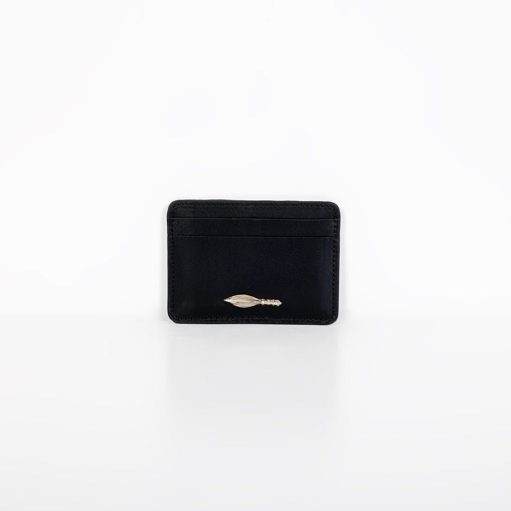 Black Cardholder in Silver